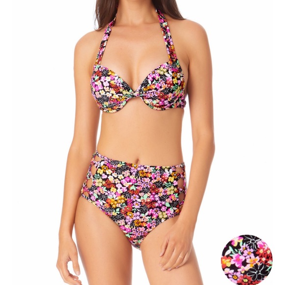 California Waves for Macys Strappy Side Bikini Bottom - Picture 7 of 7